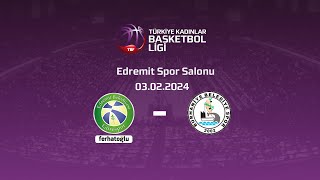 Ferhatoğlu Edremit Belediyesi Gürespor  Aslan Yol Burhaniye Belediyespor TKBL 22Hafta [upl. by Rebeka]