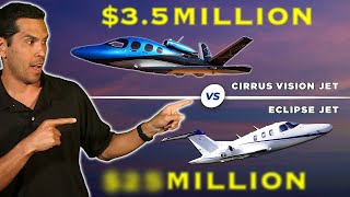 CIRRUS VISION JET vs ECLIPSE JET Which Should I Buy [upl. by Yaluz]