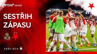 UCL HIGHLIGHTS  Union SG  Slavia 01  3 předkolo Ligy mistrů [upl. by Noitna]