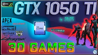 GTX 1050 Ti Laptop Variant in 30 Games  2023 [upl. by Nywles]