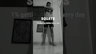 Bodyweight squats exercise 🌟 leg workout [upl. by Eddina]