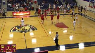 Boerne HS vs Lee High School Boys Varsity Basketball [upl. by Knight]