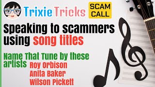 Outsmarting Scammers with Song Titles 🎵 [upl. by Aiclef]