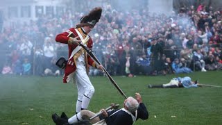 Battle of Lexington amp Concord  2023 Reenactment [upl. by Nylirahs506]