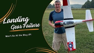 Landing Gear Failure  EFlite T28 Trojan [upl. by Shimberg461]