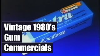 80s Gum Commercials  30 minutes of 80s nostalgia [upl. by Eiruam891]