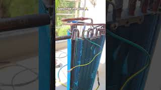 Cooling coil ripair work Blue star ac gus likeg problem solve coolingcoils fancoils directcool [upl. by Cyrus]