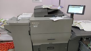 RICOH Pro C5310S Colour production printer High speed printing machine [upl. by Brodench45]