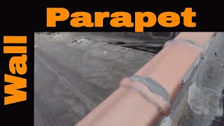 Leaky parapet Wall Repair  Turbo Poly Seal [upl. by Llerud]