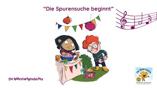 quotDie Spurensuche beginntquot  Mitmachsong zum Kinderbuch und Projekt quotDie Nährstoffgeschichtequot [upl. by Acinahs]