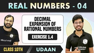 Real Number 04  Decimal Expansion of Rational Numbers without actual Division  Class 10  NCERT [upl. by Joyan52]