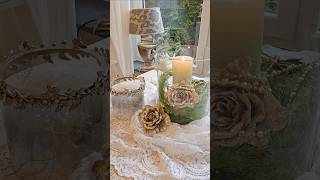 2 Weihnachtsdeko Ideen im Glas dekoriert 🌲💫🕯🌟 Weihnachtsdekoration  Adventsdeko [upl. by Elyac]