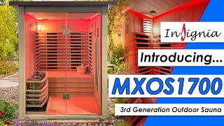 🔥 Garden Sauna Goals The MXOS1700 Hybrid Outdoor Sauna ✨ [upl. by Alston]