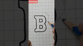 B b design images video 😍😔🤩🤩😍 graphicideas art drawing artandcraft [upl. by Yuille]