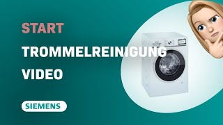 Wie starte ich Trommelreinigung mit Siemens iQ800 WM14Y7TT9 [upl. by Queenie]