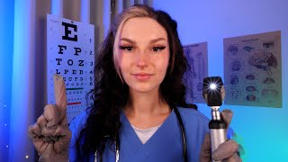 ASMR Detailed Cranial Nerve Exam  Medical Personal Attention Doctor Role Play [upl. by Wiltsey]