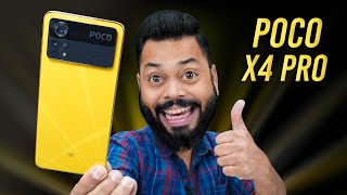 POCO X4 Pro 5G Indian Unit Unboxing amp First Impressions⚡Most VFM Phone Under 20K [upl. by Adnwahsat]