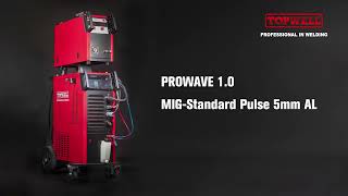 PROWAVE  How to use PROWAVE weld AL [upl. by Asel]