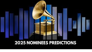 GRAMMY 2025 NOMINEES PREDICTIONS [upl. by Yedok]