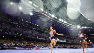 FEMKE BOL wins gold medal for Netherlands 400m Relay Paris Olympic  FEMKE BOL Wins Gold paris [upl. by Peppi]