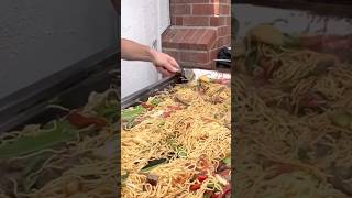 Mongolian stir fry tutorial mongolianfood blackstone shorts [upl. by Nirag]