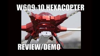 W60910 HEXACOPTER DRONE  Fun Beginner Drone  REVIEWDEMO [upl. by Assiroc623]