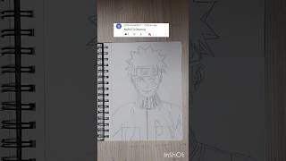 drawing of Naruto shorts animedrawing naruto [upl. by Zehe]