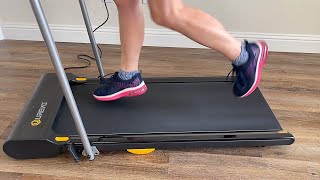 NoiseReduced Fitness UREVO 2in1 Treadmill Explained [upl. by Zampino]