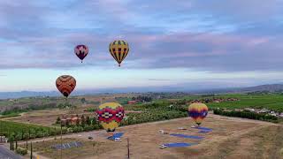 Temecula Hot Air Balloon Ride  Best Sunrise View  June 07 2020 [upl. by Robertson631]