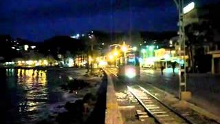 Port de Sóller  Straßenbahn am Abend 08042010 [upl. by Nylloc823]