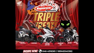 TRIPLE TREAT PROMO  TEAM HONDA ROSARIO [upl. by Candyce]