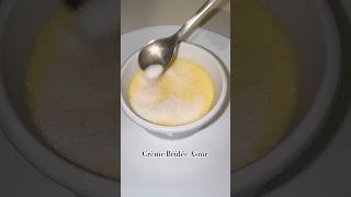 Crème Brûlée Asmr 🤫🤤  shorts crèmebrûlée viralvideo custard youtubeshorts [upl. by Dwan]