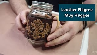 Leather Filigree Mug Hugger [upl. by Pelag]