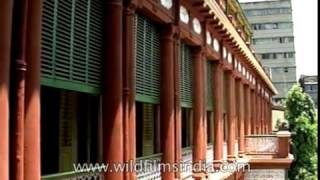 Rabindranath Tagores house  Jorasanko Thakur bari  archival footage [upl. by Hannibal]