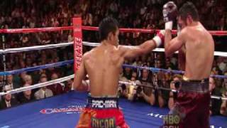 Pacquiao vs De La Hoya Highlights Acrasia quotCirclequot [upl. by Atikkin]