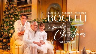 Andrea Matteo amp Virginia Bocelli  A Family Christmas Album Trailer [upl. by Ecirtnahs]