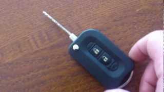 Flip Key Nissan Qashqai  new version [upl. by Adnamma]