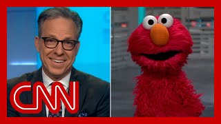 Elmo asked us all how we were doing Jake Tapper decided to ask him too [upl. by Sims]