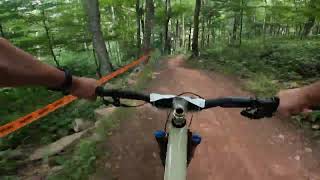 Snowshoe bike park “hotdogs and handlebars” race run [upl. by Auric]