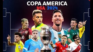 Así quedaron los grupos del Sorteo de la Copa América 2024 [upl. by Hu186]