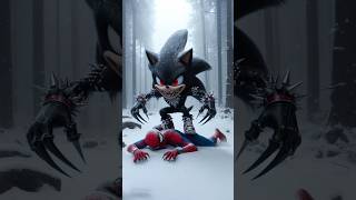 SpiderMan and Elsa Frozen vs Sonic fight battle spiderman elsafrozen animals sonic [upl. by Llednek]