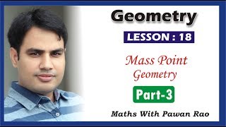 MASS POINT Geometry in Hindi amp English  Problems amp Solutions for SSC  Part  3 [upl. by Behre]