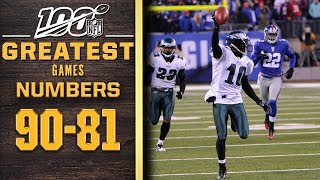 100 Greatest Games Numbers 9081  NFL 100 [upl. by Arnelle]