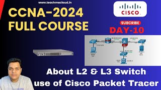 About L2 and L3 Switch  How to configure Cisco switch Using Cisco Packet Tracer  Day10 [upl. by Nazay423]