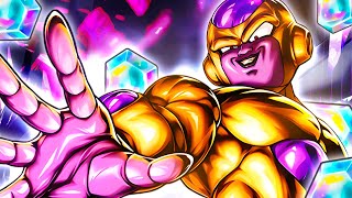 Dragon Ball Legends THE FINAL SUMMONS FOR ULTRA GOLDEN FRIEZA PLEASE LET IT END [upl. by Gnivre]