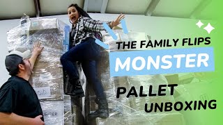 This Liquidation Pallet Was HUGE  UNBOXING [upl. by Devon]