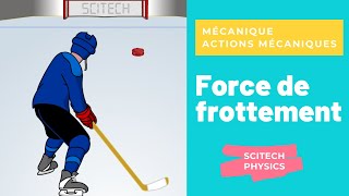 6 Force de frottement  Animation Physique  Physics Animation [upl. by Alexandro]