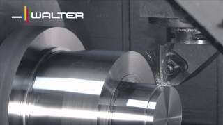 Walter Tools Turning Tigertec Silver ISOP Generation total machining Drehen Gesamtbearbeitung [upl. by Filip]