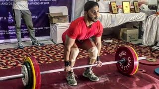 200kg in below 66kg BW IPF Indian powerlifting federation Delhi State level Deadlift championship [upl. by Attennyl]