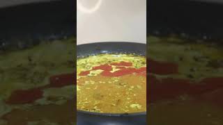 Lentil Curry w Yogurt Pooring water Sounds shorts asmrcookingsounds food [upl. by Storz]